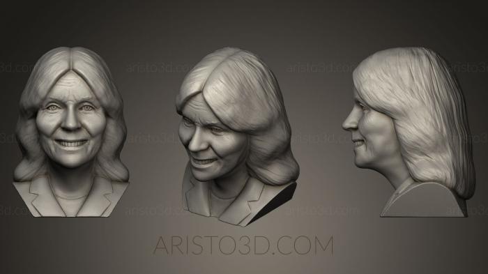 Busts and bas-reliefs of famous people (BUSTC_0701) 3D model for CNC machine